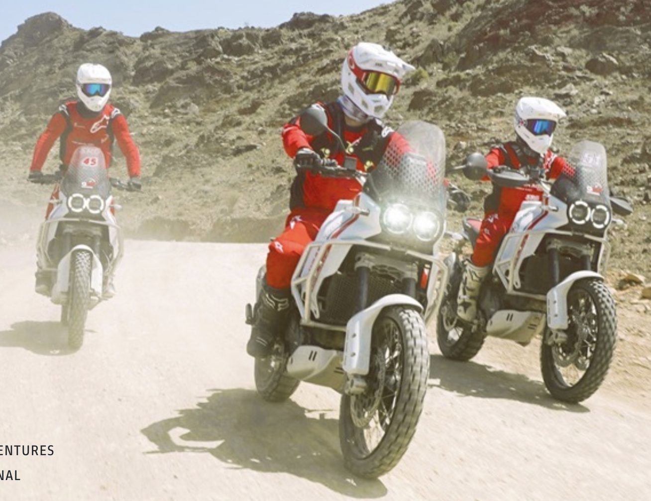 Ducati Desert X riders