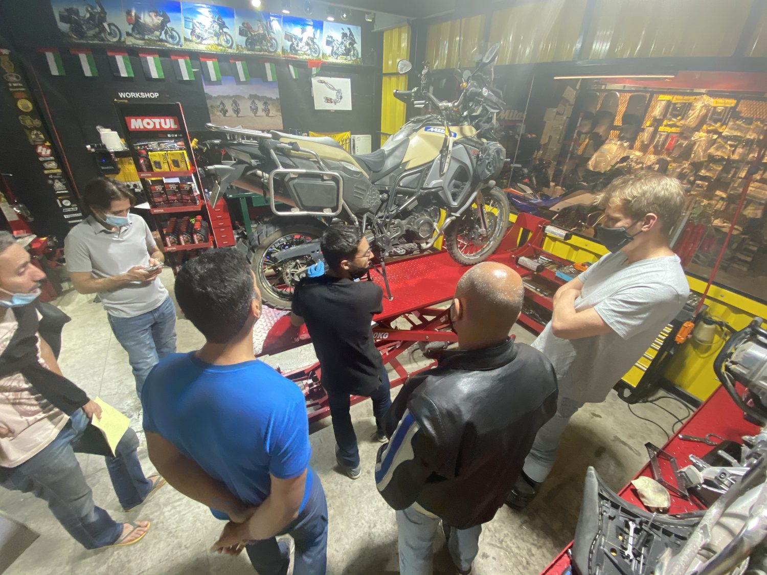 Maintenance workshop