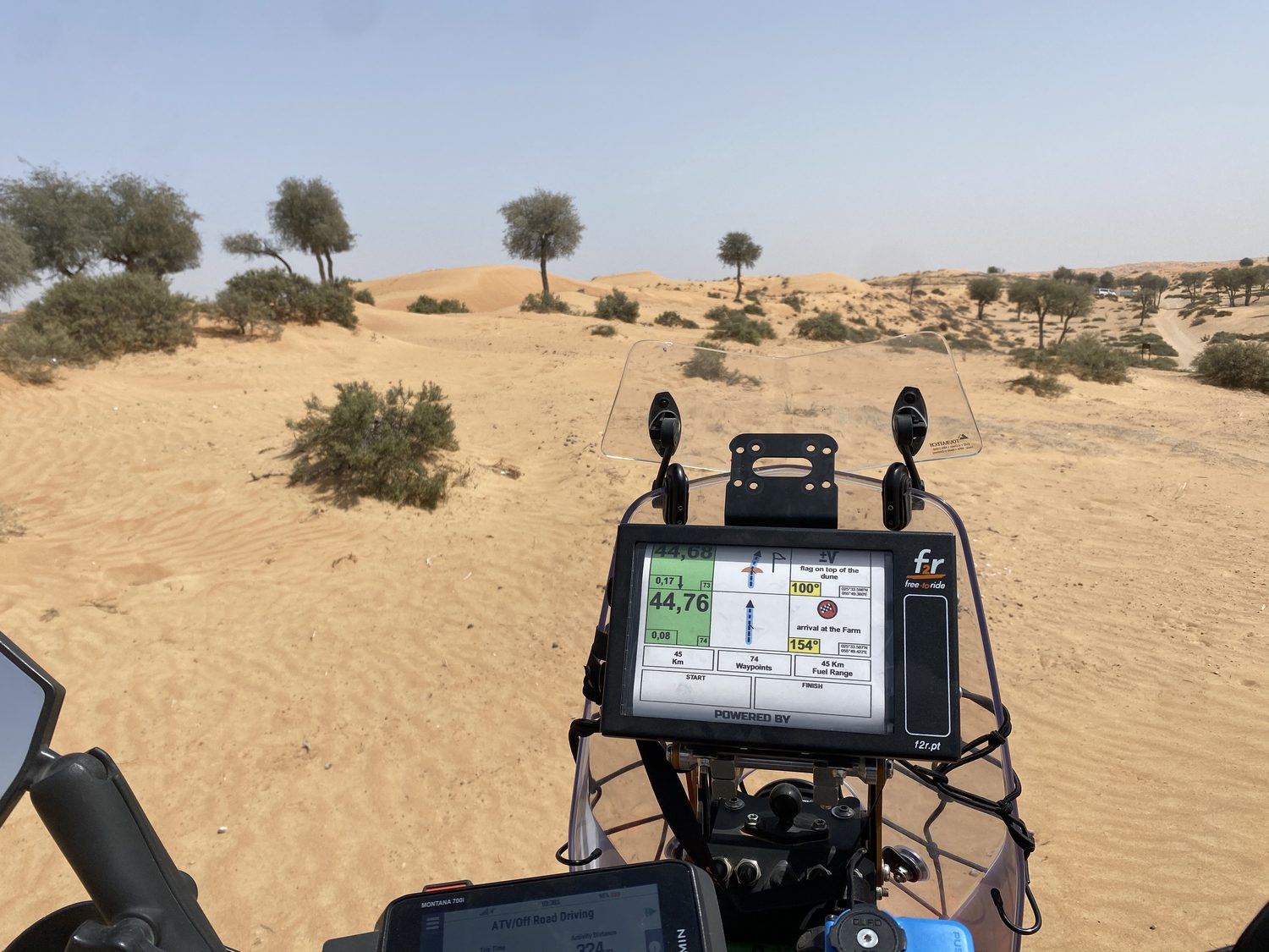 Roadbook navigation