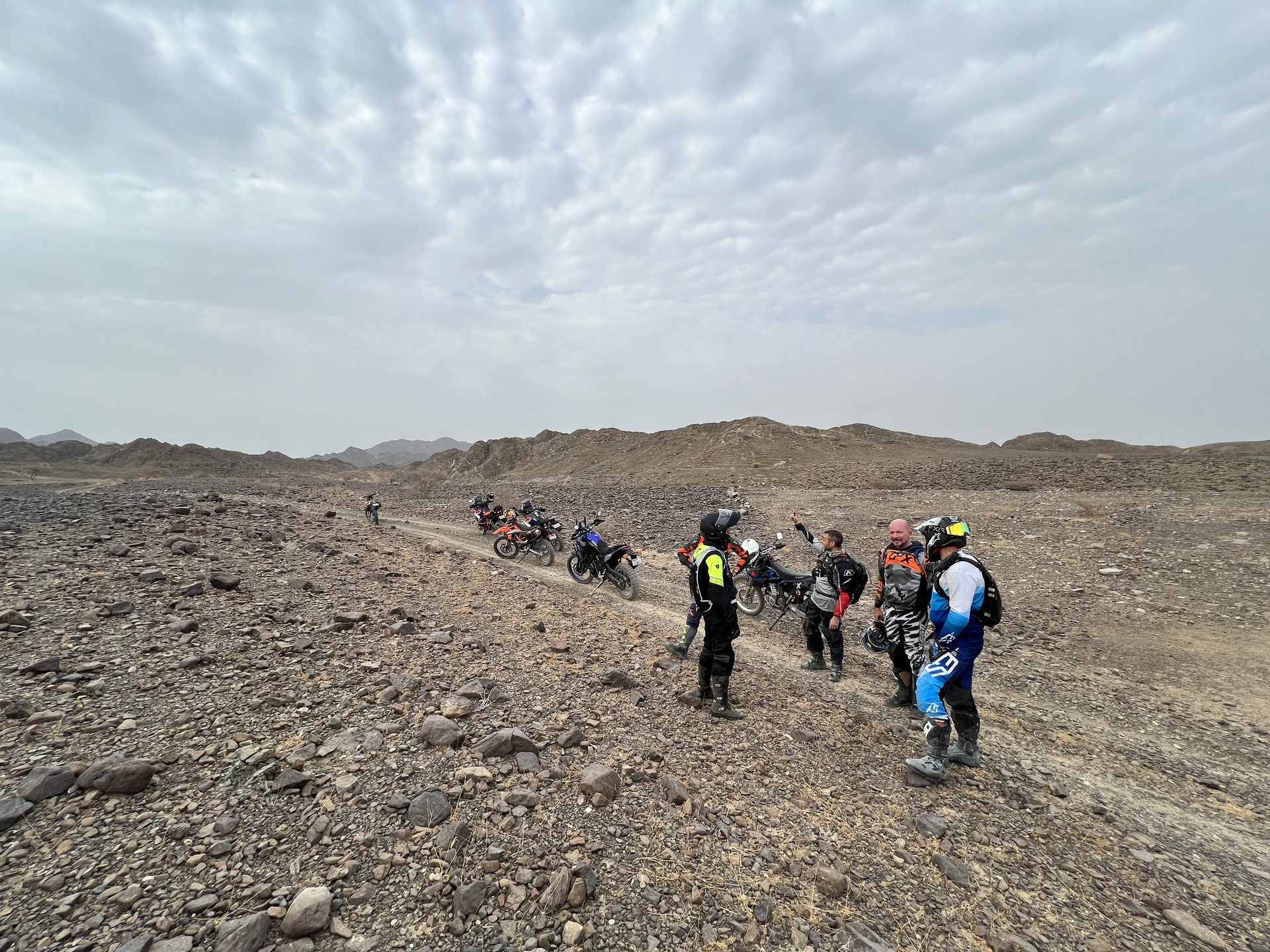 GOT riders out on tour